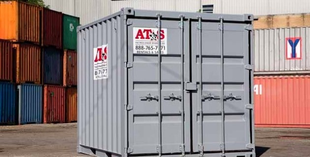 Ten Foot Storage Container Rentals - AT\u0026S