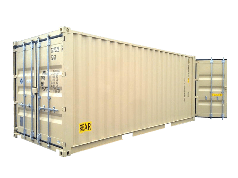 20FT High Cube Double Door New (One Trip) Shipping Container